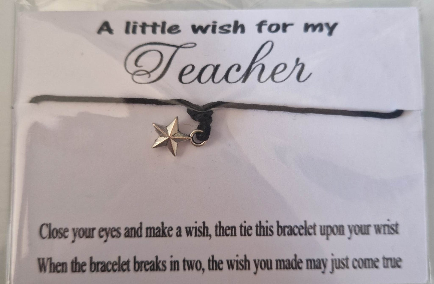 Teacher Braclets